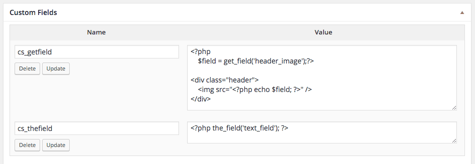 Custom-Fields-Example