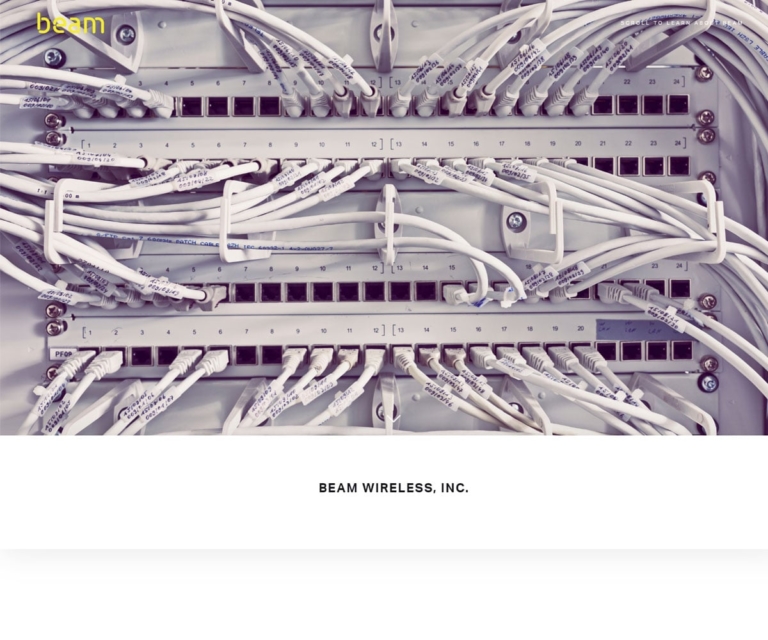 a look at Beam's old website homepage