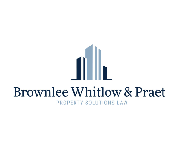 Brownlee Whitlow and Praet's logo on a white paper like background