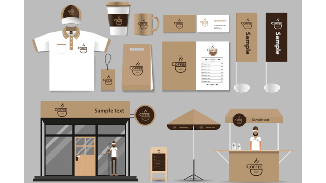 coffee logo designs illustration